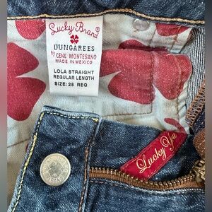 Lucky Brand Lola Straight Leg Jeans